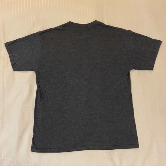 Volcom gray comfy relaxed t-shirt sz L 50/50 cotton/polyester - Picture 9 of 11